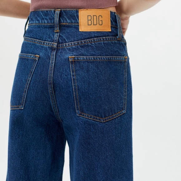 BDG High & Wide Jean - Patchwork Denim NWT Size 25 - Picture 5 of 11